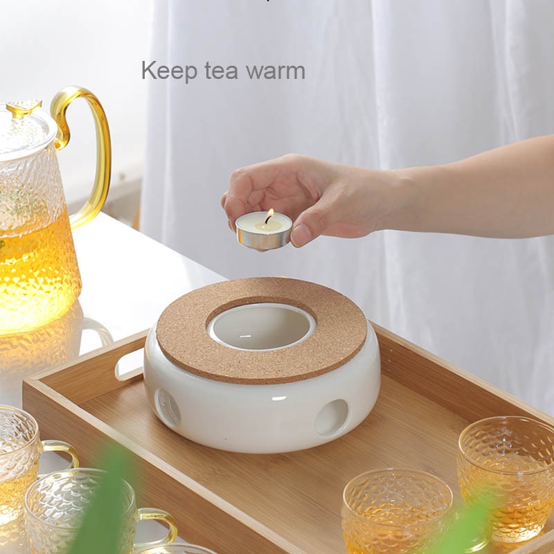 Ceramic Tealight Teapot Heater