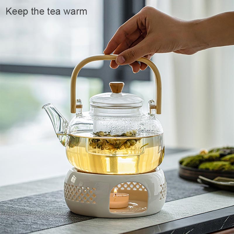 Ceramic Tealight Teapot Heater