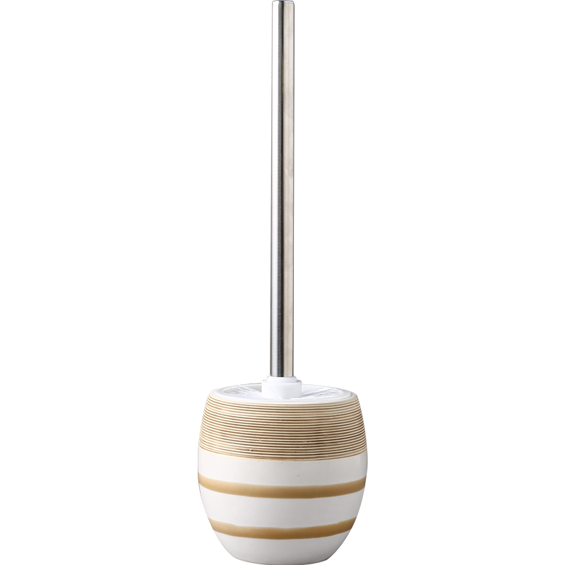 Ceramic Toilet Brush Holder with Brush Set