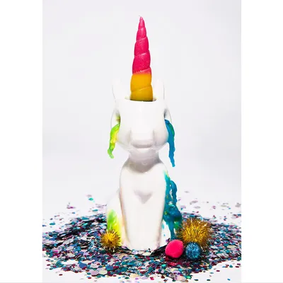 Ceramic Unicorn Crying Candle Holder Ceramic Unicorn Crying Candle Holder