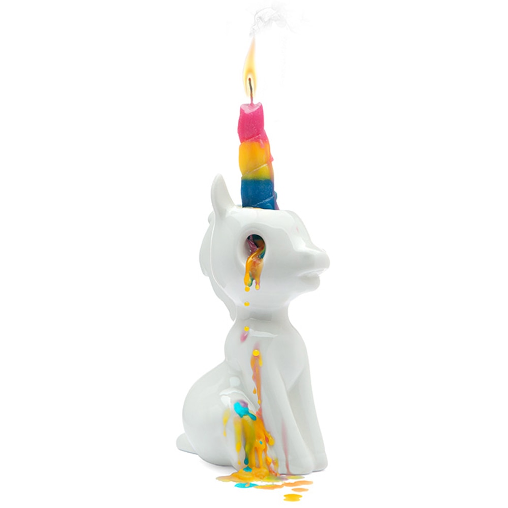 Ceramic Unicorn Crying Candle Holder Ceramic Unicorn Crying Candle Holder