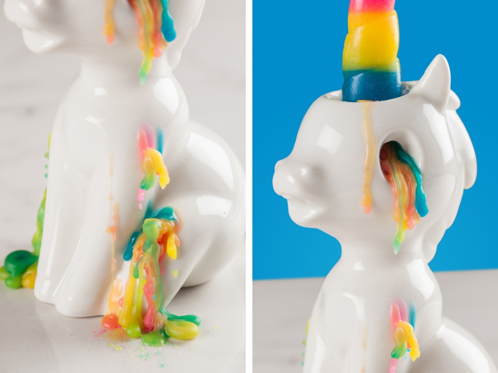 Ceramic Unicorn Crying Candle Holder Ceramic Unicorn Crying Candle Holder