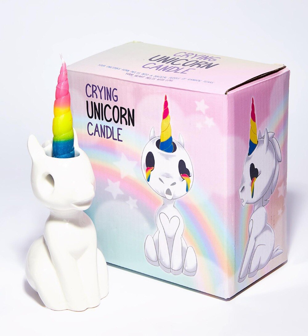 Ceramic Unicorn Crying Candle Holder Ceramic Unicorn Crying Candle Holder