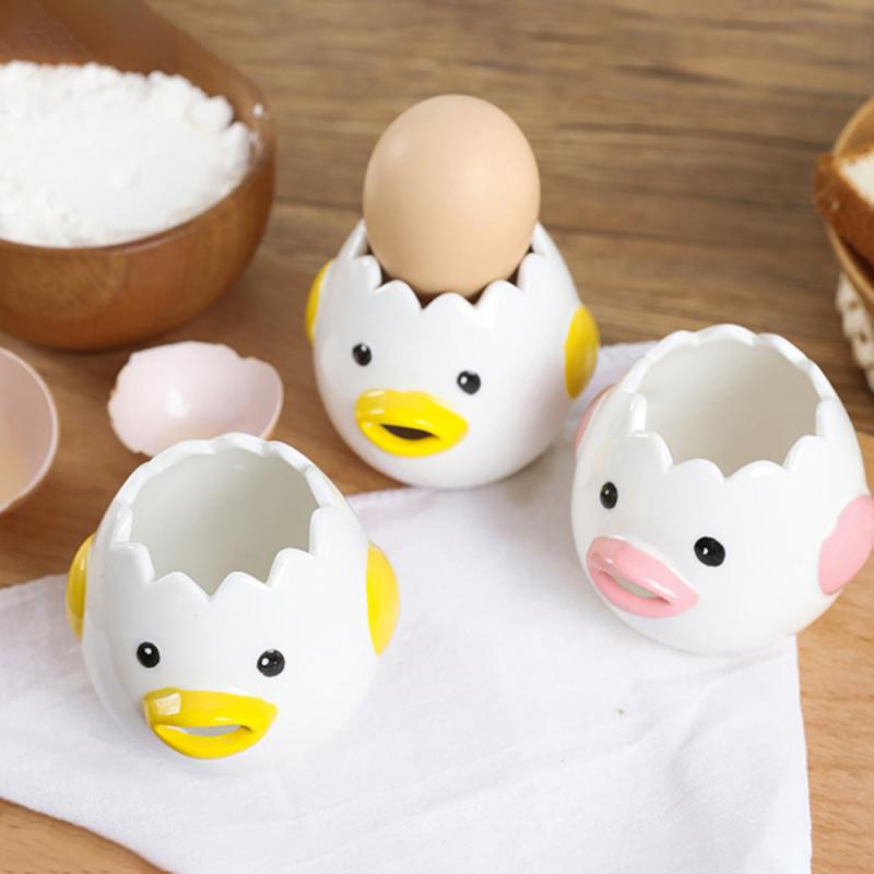 Ceramic Vomiting Chicken Egg Separator