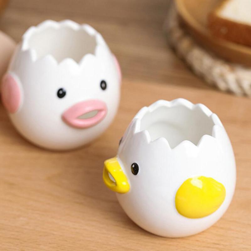 Ceramic Vomiting Chicken Egg Separator