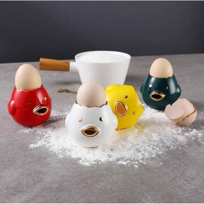 Ceramic Vomiting Chicken Egg Separator