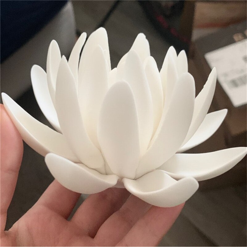 Ceramic White Lotus Incense Burner Ceramic White Lotus Incense Burner