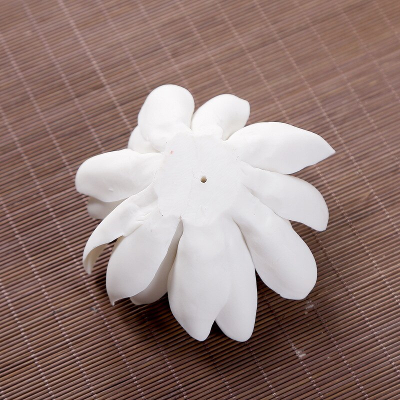 Ceramic White Lotus Incense Burner Ceramic White Lotus Incense Burner