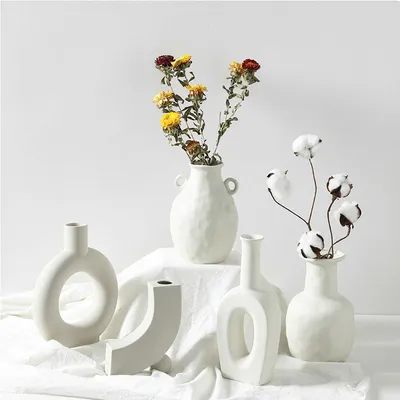 Ceramic White Vase Home Decoration Ceramic White Vase Home Decoration