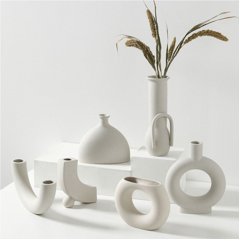 Ceramic White Vase Home Decoration Ceramic White Vase Home Decoration