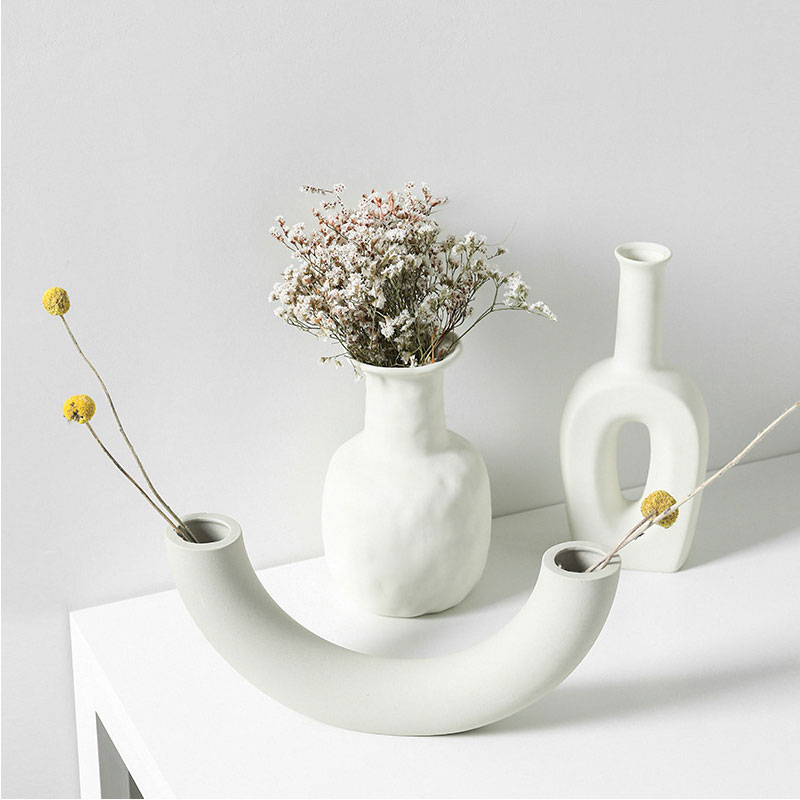 Ceramic White Vase Home Decoration Ceramic White Vase Home Decoration