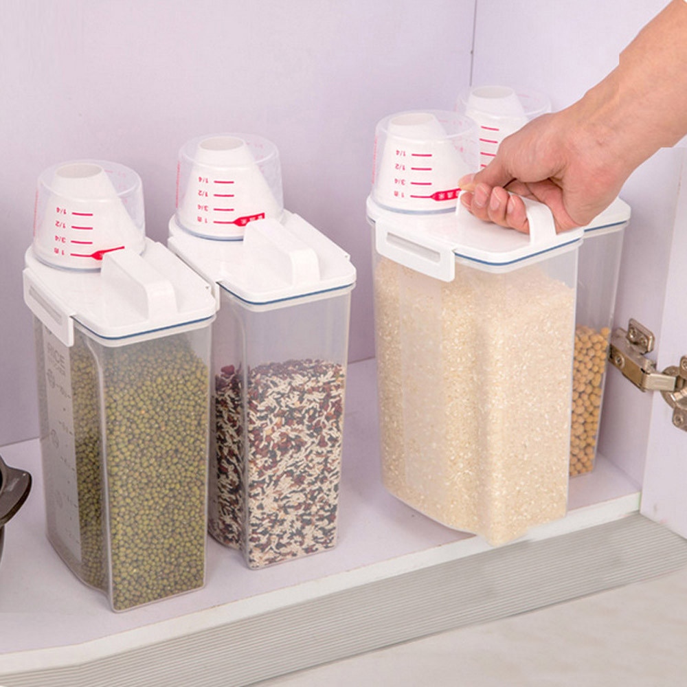 Cereal Container Plastic Food Dispenser