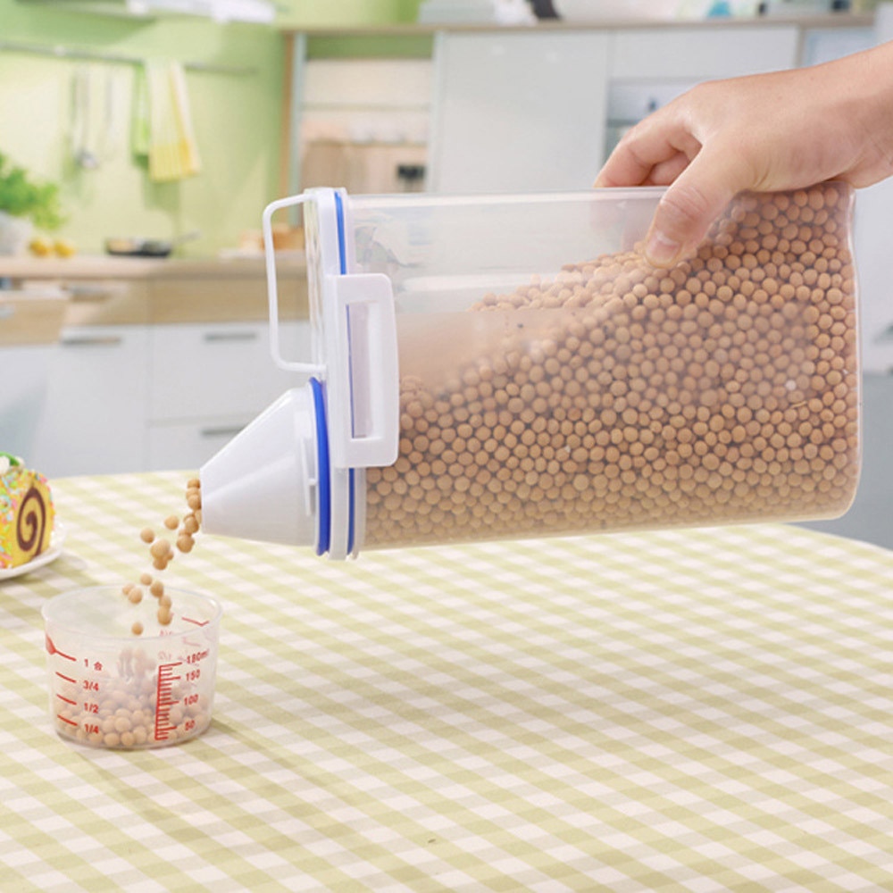 Cereal Container Plastic Food Dispenser