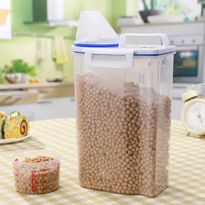 Cereal Keeper Plastic Dispenser Storage Cereal Keeper Plastic Dispenser Storage