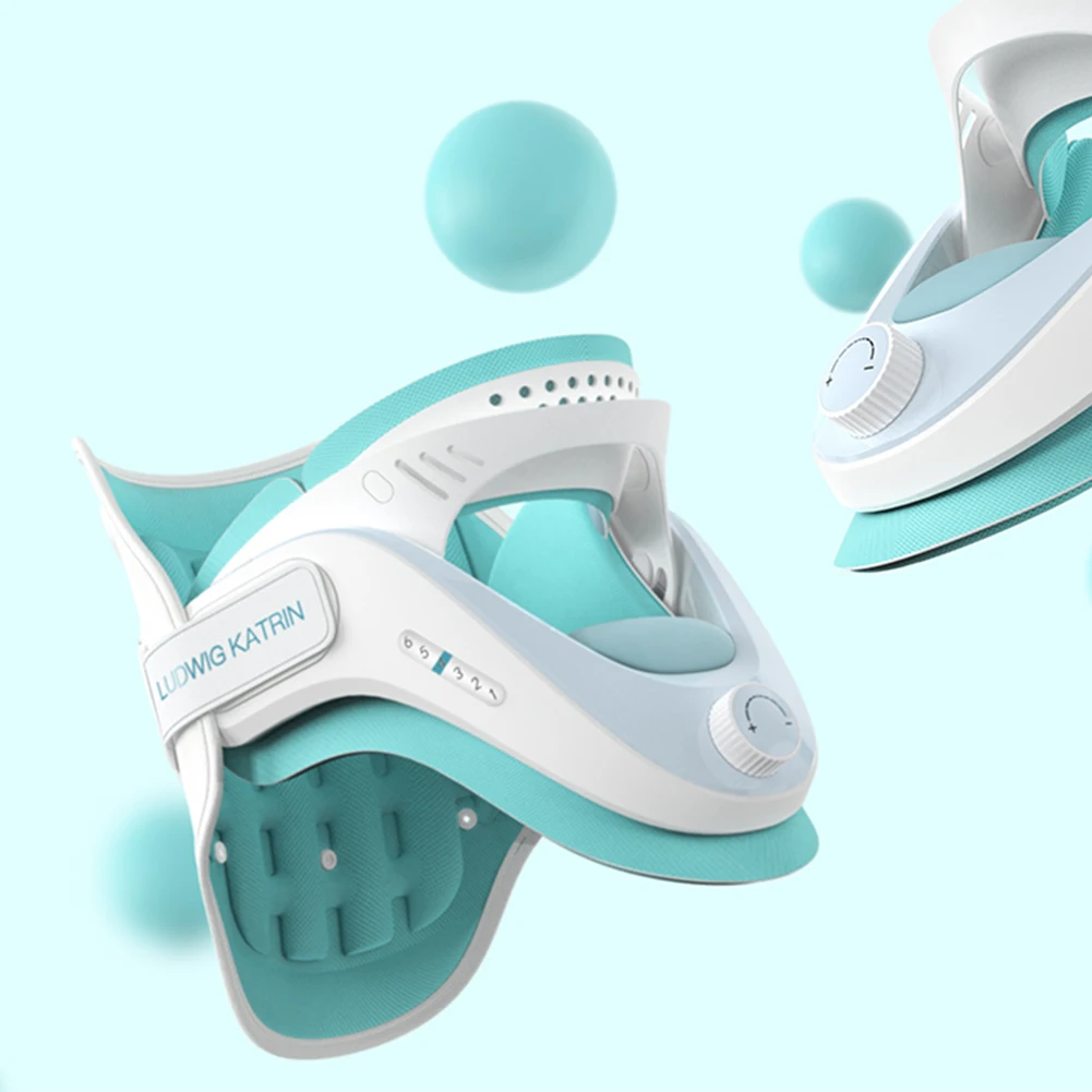 Cervical Neck Traction Device with Airbag Support Neck Brace Gifts for Men/Women/Dad/Mom/Him/Her for Cervical Spine Cervical Neck Traction Device with Airbag Support Neck Brace Gifts for Men/Women/Dad/Mom/Him/Her for Cervical Spine