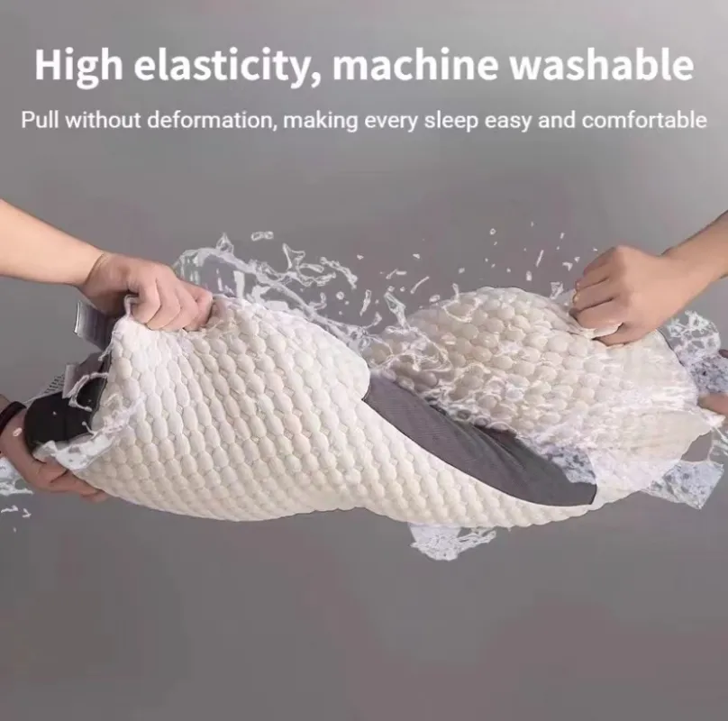 Cervical Orthopedic Neck Pillow Help Sleep And Protect The Pillow Neck Household Soybean Fiber SPA Massage Pillow For Cervical Orthopedic Neck Pillow Help Sleep And Protect The Pillow Neck Household Soybean Fiber SPA Massage Pillow For