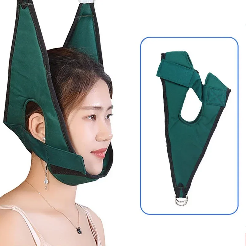 Cervical Traction Belt Neck Stretcher Band Vertebrae Recovery Health Care Neck Stretch Fixing Straps for Adult Children