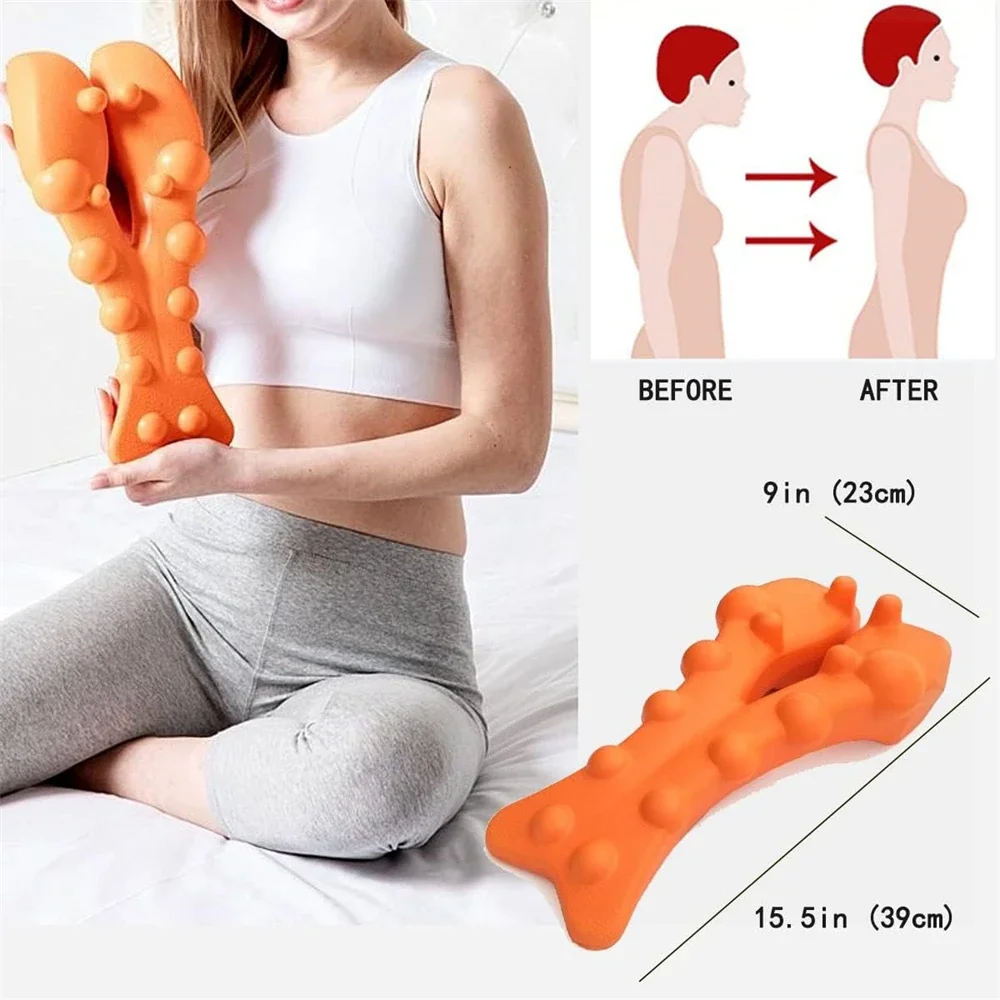 Cervical Traction Device,Neck Stretcher Massager for Neck Pain,Shoulder Stretcher,Trigger Point Massager Tool,Neck Cervical Traction Device,Neck Stretcher Massager for Neck Pain,Shoulder Stretcher,Trigger Point Massager Tool,Neck