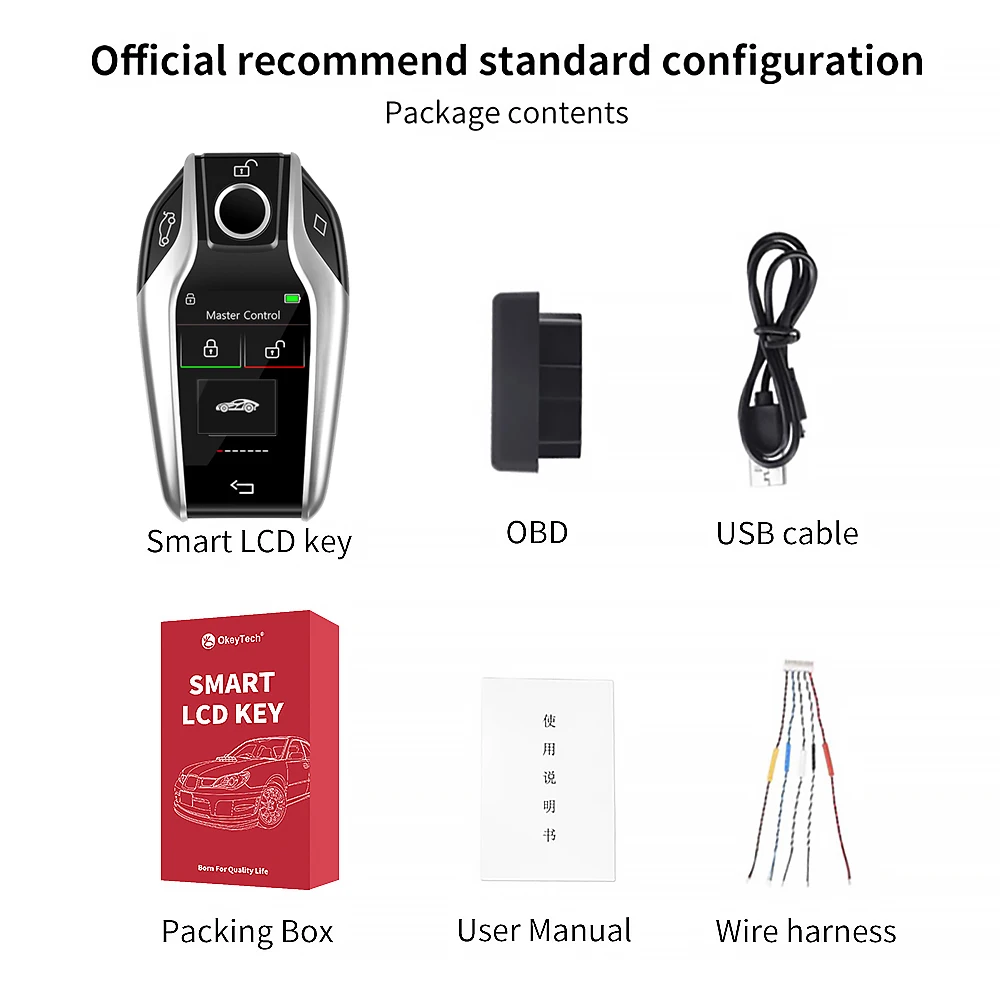 CF618 Modified Smart Remote Key LCD Screen For BMW For Benz For Audi For Toyota For Honda For Hyundai For KIA CF618 Modified Smart Remote Key LCD Screen For BMW For Benz For Audi For Toyota For Honda For Hyundai For KIA