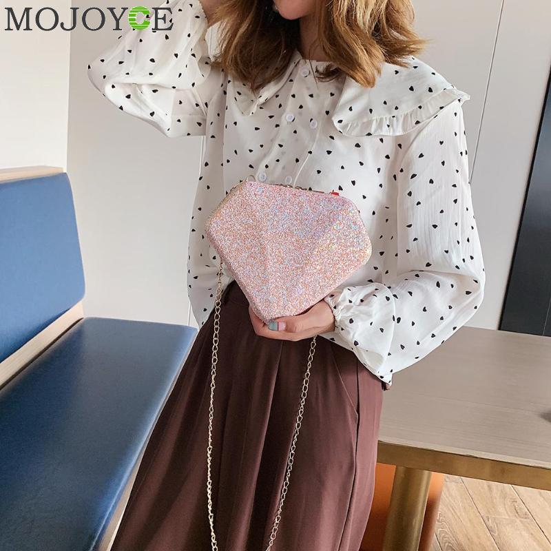 Chain Bag With Diamond Shape Chain Bag With Diamond Shape