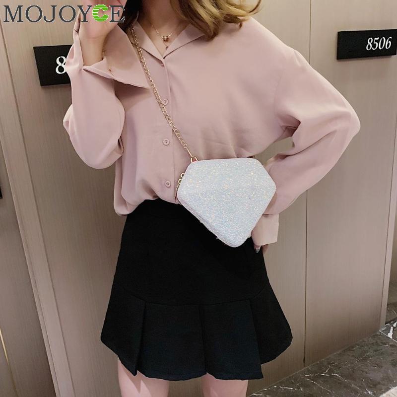 Chain Bag With Diamond Shape Chain Bag With Diamond Shape
