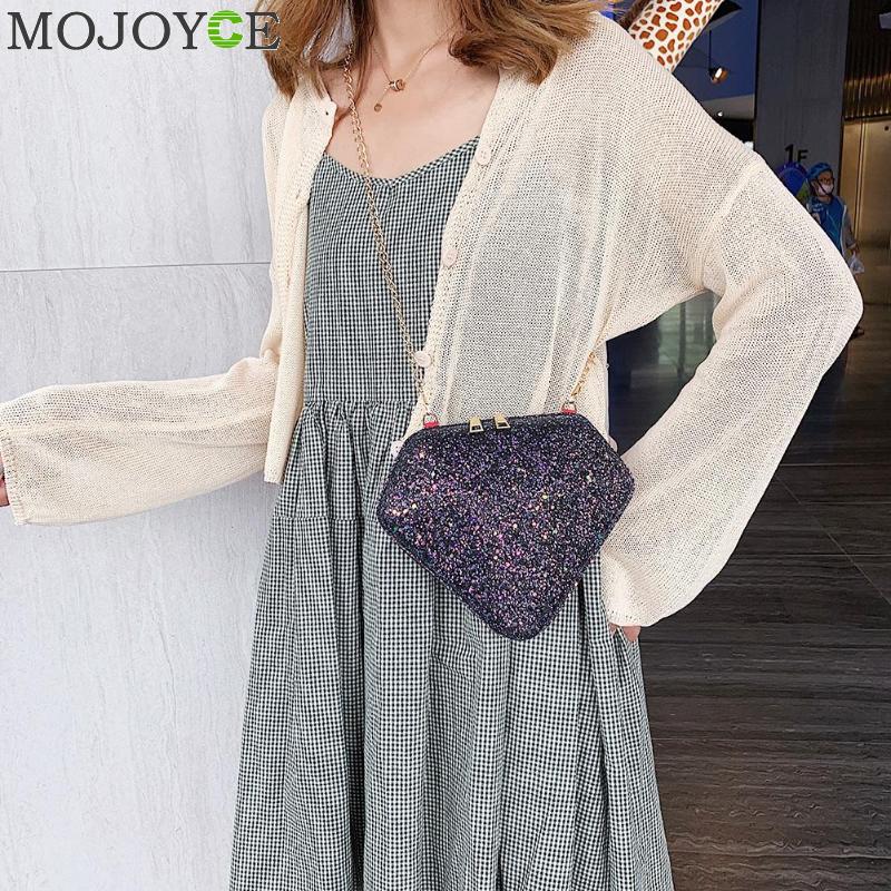 Chain Bag With Diamond Shape Chain Bag With Diamond Shape