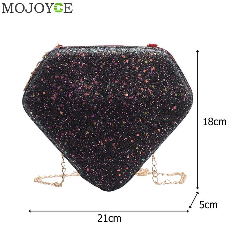 Chain Bag With Diamond Shape Chain Bag With Diamond Shape