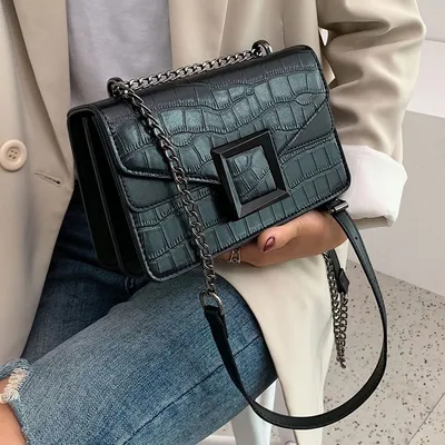 Chain Handbag Leather Bag Chain Handbag Leather Bag