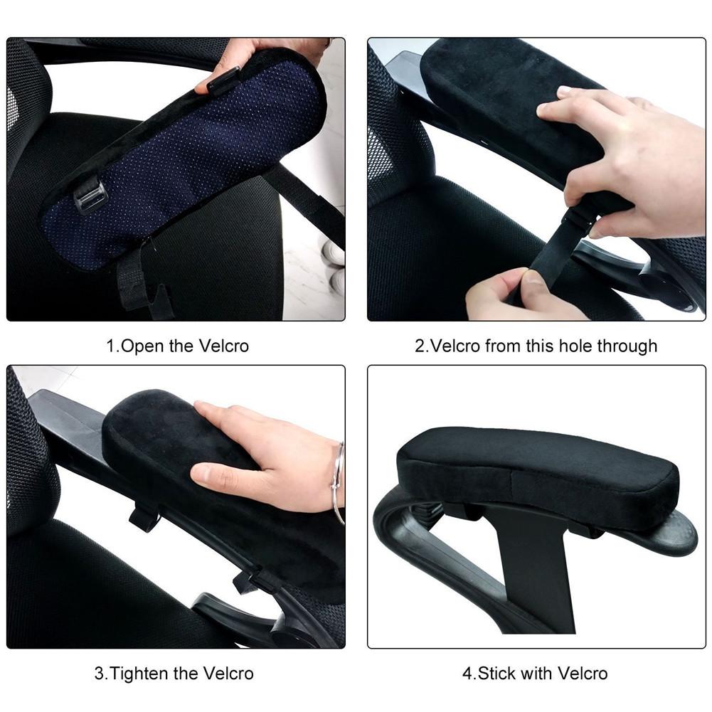 Chair Armrest Pads with Straps (2pcs) Chair Armrest Pads with Straps (2pcs)