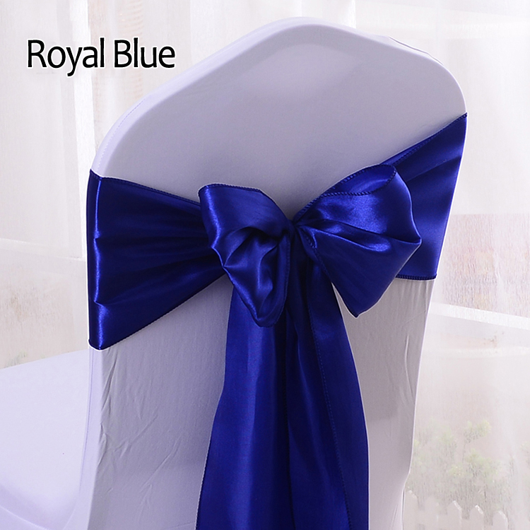 Chair Bow Satin Fabric DIY Decor Chair Bow Satin Fabric DIY Decor