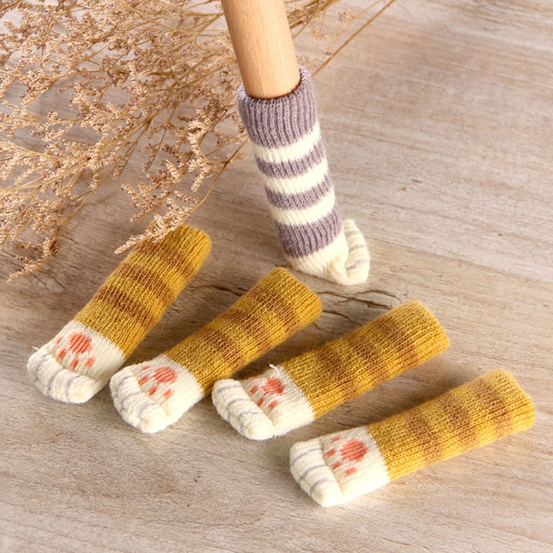 Chair Foot Covers Sleeves Set (4pcs) Chair Foot Covers Sleeves Set (4pcs)