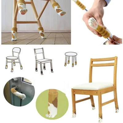 Chair Leg Socks Paw Sleeve Cover Chair Leg Socks Paw Sleeve Cover