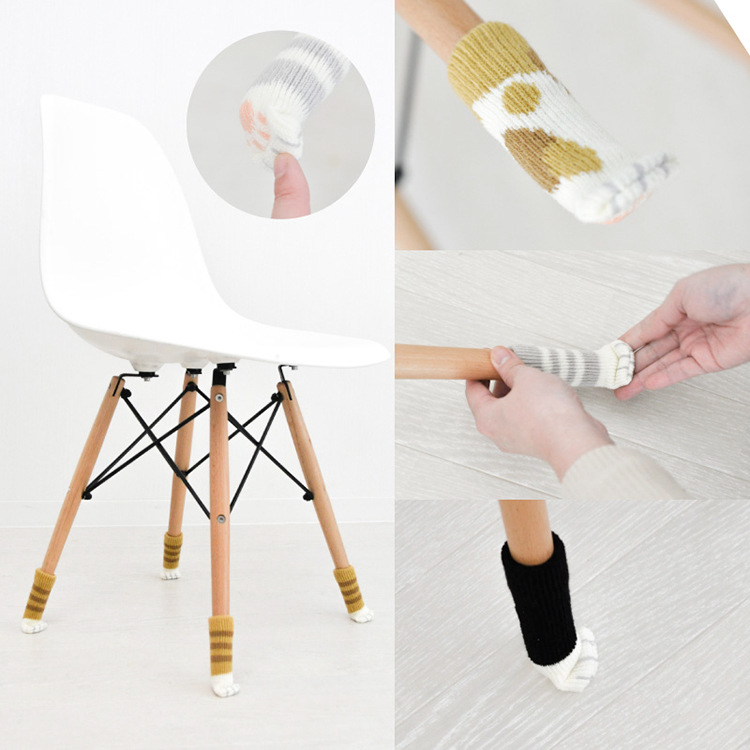 Chair Leg Socks Paw Sleeve Cover Chair Leg Socks Paw Sleeve Cover