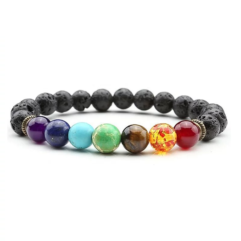 Chakra Stones Bracelet Healing Beads