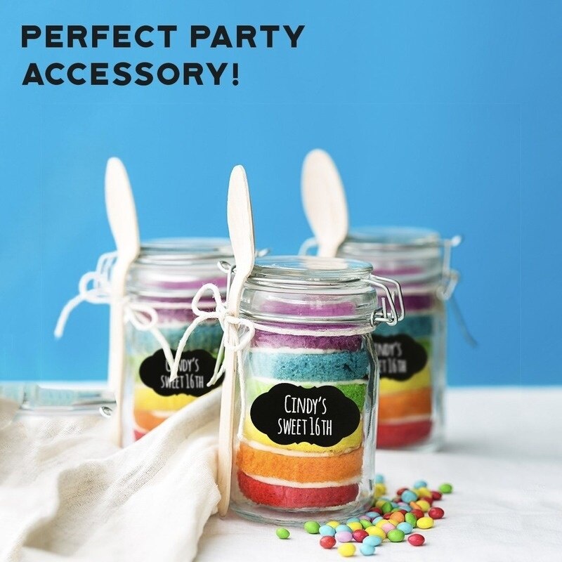 Chalkboard Sticker Labels Sign (250 Pcs) Chalkboard Sticker Labels Sign (250 Pcs)