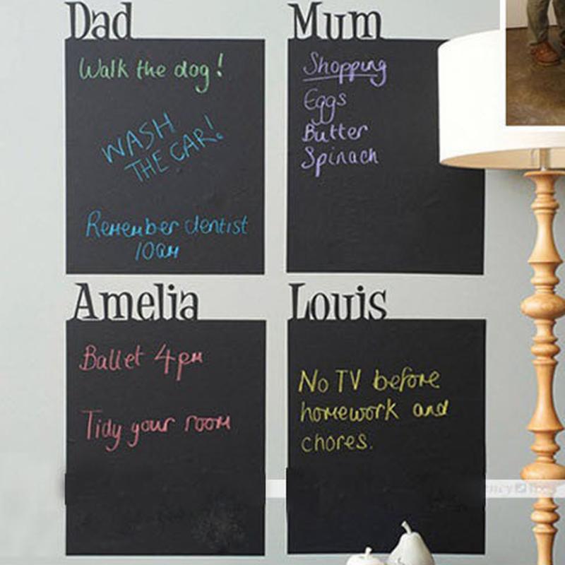 Chalkboard Sticker Wall Blackboard Chalkboard Sticker Wall Blackboard