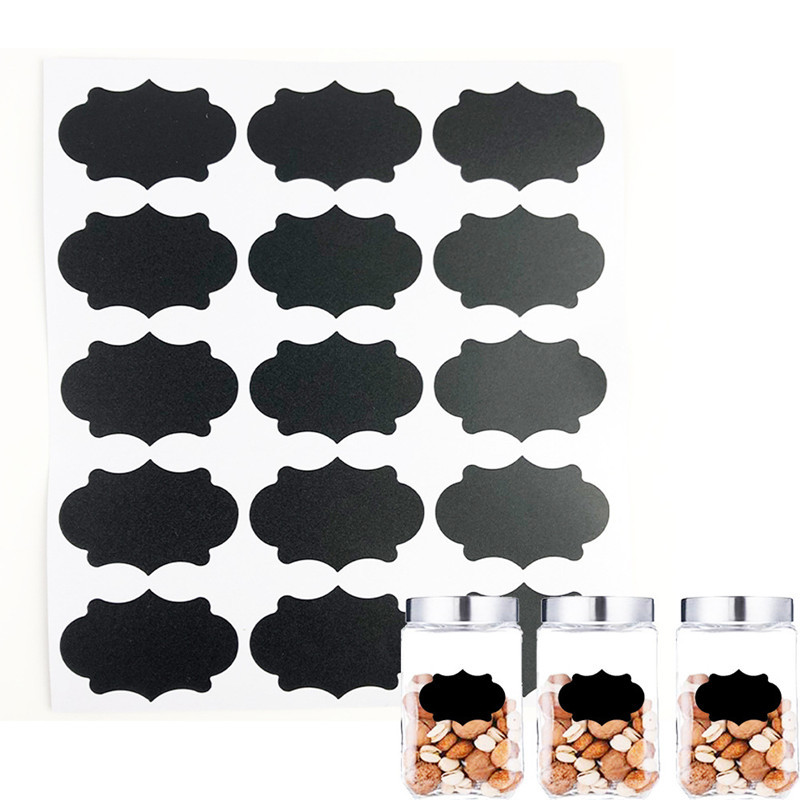 Chalkboard Stickers Jar Label Organizer (90pcs) Chalkboard Stickers Jar Label Organizer (90pcs)