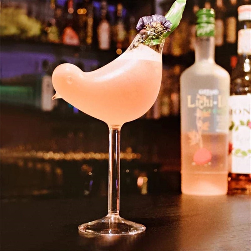 Champagne and Wine Bird Cocktail Glass (2 pcs) Champagne and Wine Bird Cocktail Glass (2 pcs)