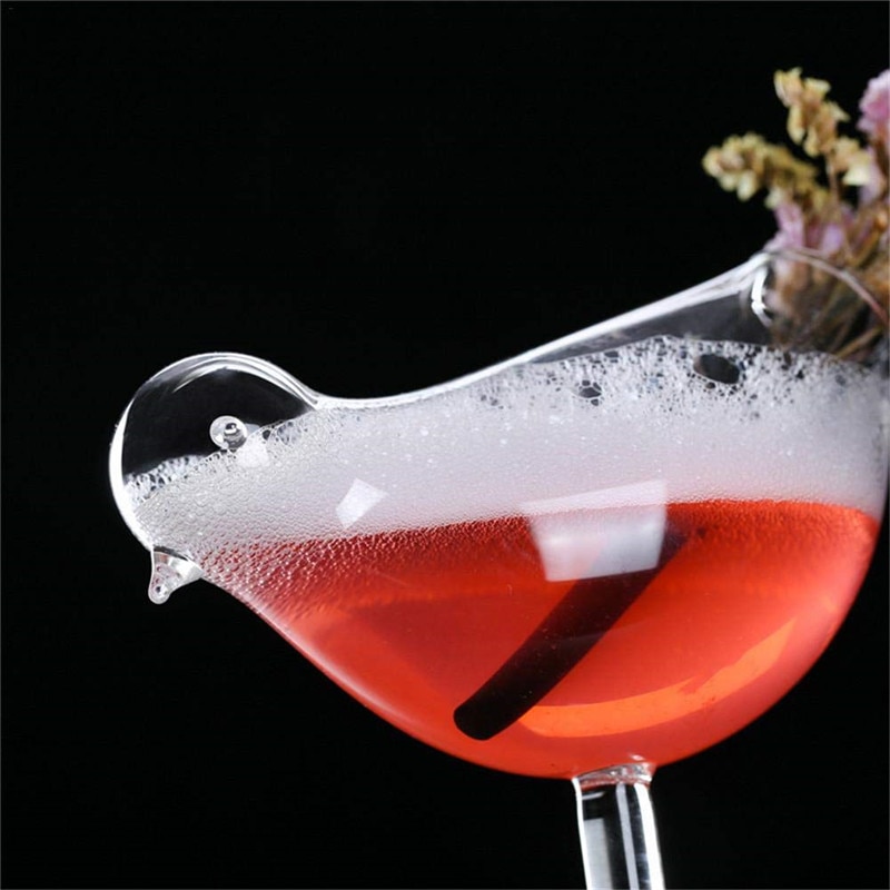 Champagne and Wine Bird Cocktail Glass (2 pcs) Champagne and Wine Bird Cocktail Glass (2 pcs)