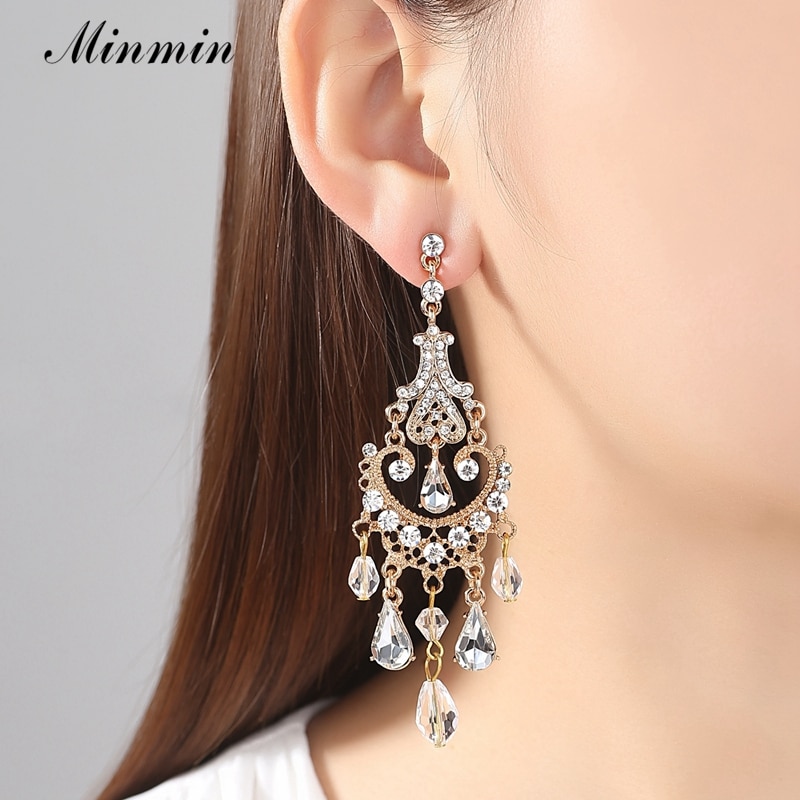 Chandelier Earrings Long Crystal Earrings Chandelier Earrings Long Crystal Earrings