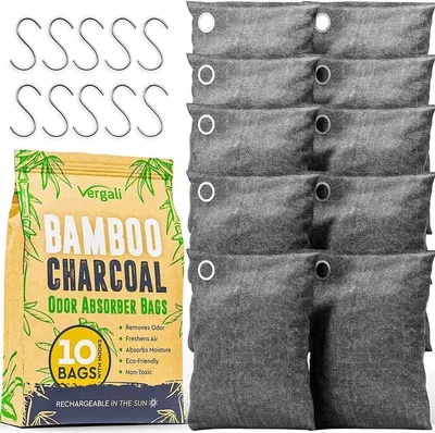 Charcoal Deodorizer Bags (3/6Pcs)