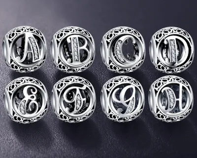 Charm Jewelry Sterling Silver Beads