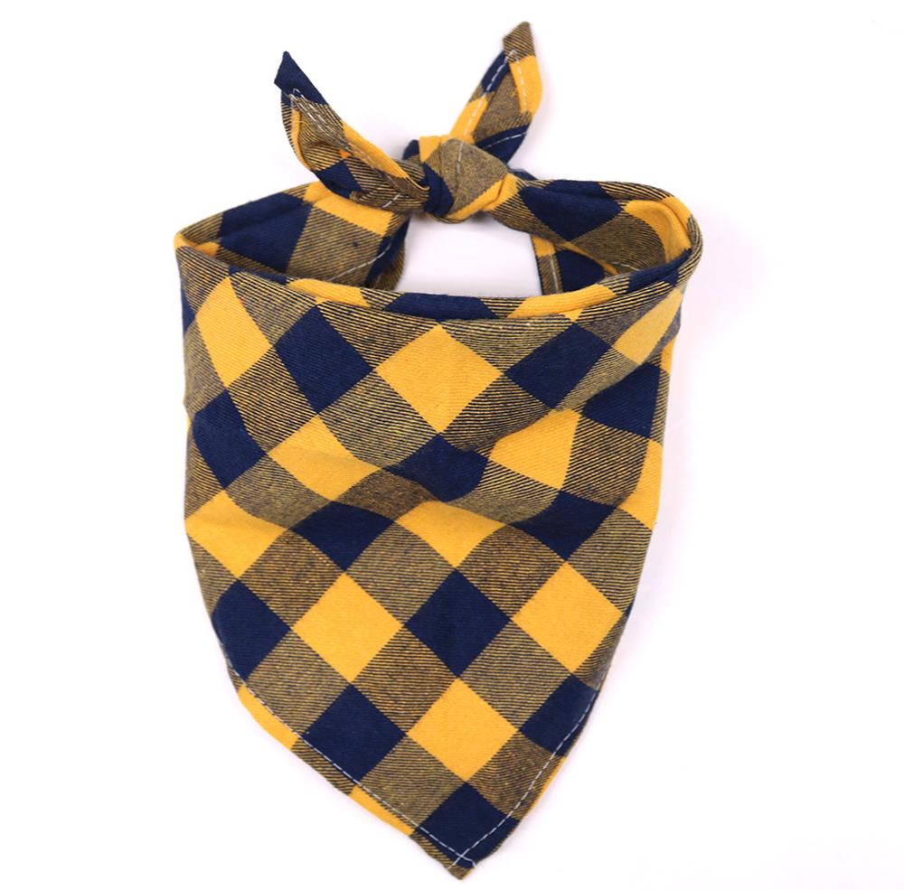 Checkered Dog Neck Scarf