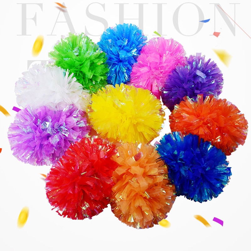 Cheerleading Plastic Pompom with Handle