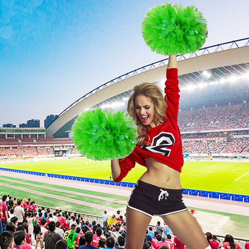 Cheerleading Plastic Pompom with Handle