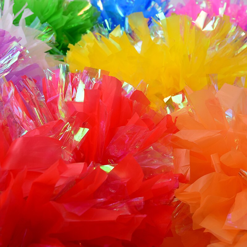 Cheerleading Plastic Pompom with Handle