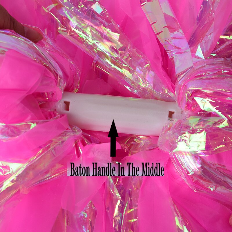 Cheerleading Plastic Pompom with Handle