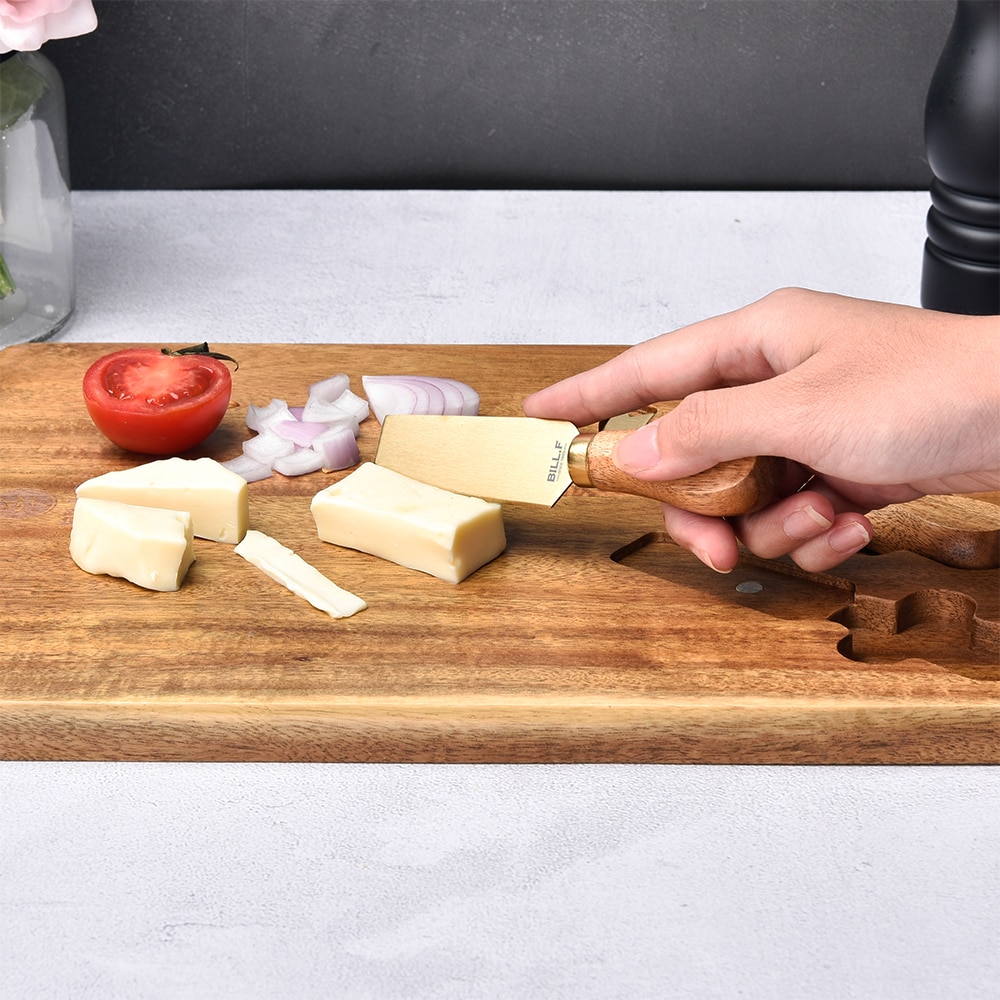 Cheese Board and Knife Set (4 pcs)