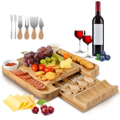 Cheese Board Set with Cheese Cutlery Cheese Board Set with Cheese Cutlery