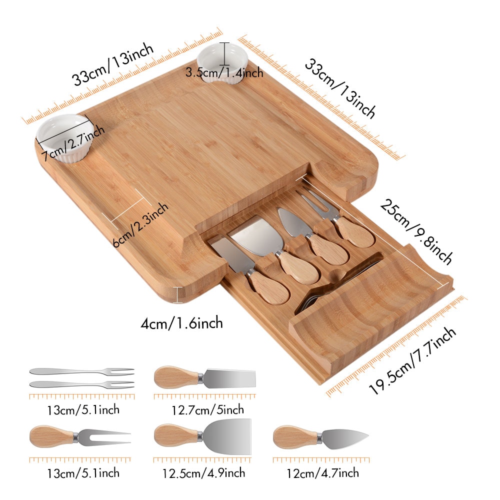 Cheese Board Set with Cheese Cutlery Cheese Board Set with Cheese Cutlery